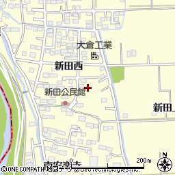 宮城県多賀城市新田西35周辺の地図