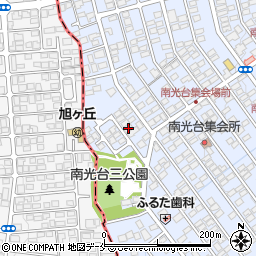 仙台市泉消防団南光台分団機械器具置場周辺の地図