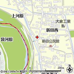 宮城県多賀城市新田西10周辺の地図
