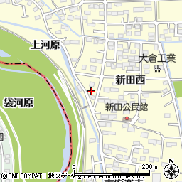 宮城県多賀城市新田西9周辺の地図