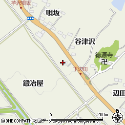 宮城県仙台市青葉区芋沢鍛冶屋前周辺の地図