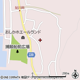 宮城県石巻市鮎川浜大子周辺の地図