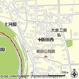 宮城県多賀城市新田西16周辺の地図