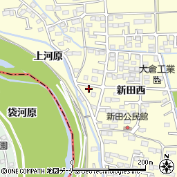 宮城県多賀城市新田西6周辺の地図