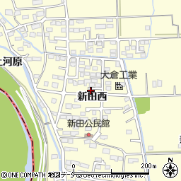 宮城県多賀城市新田西26周辺の地図
