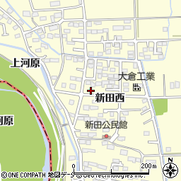 宮城県多賀城市新田西17-3周辺の地図
