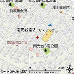 宮城県仙台市泉区南光台南2丁目16周辺の地図