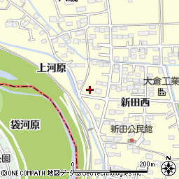 宮城県多賀城市新田西2-18周辺の地図