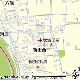 宮城県多賀城市新田西22-3周辺の地図