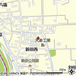 宮城県多賀城市新田西48-9周辺の地図