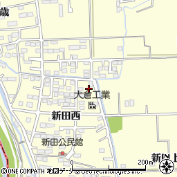 宮城県多賀城市新田西48-10周辺の地図