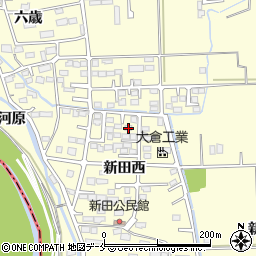宮城県多賀城市新田西21周辺の地図