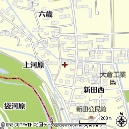 宮城県多賀城市新田北安楽寺6周辺の地図