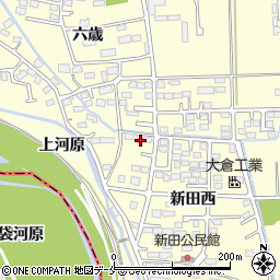 宮城県多賀城市新田西1-2周辺の地図