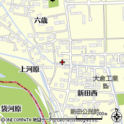 宮城県多賀城市新田北144周辺の地図