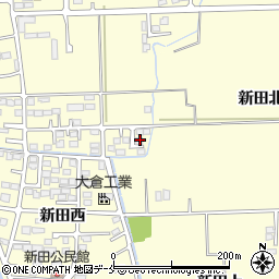 宮城県多賀城市新田北265周辺の地図