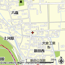 宮城県多賀城市新田北278周辺の地図
