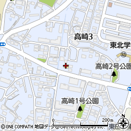 セブンイレブン多賀城高崎３丁目店周辺の地図