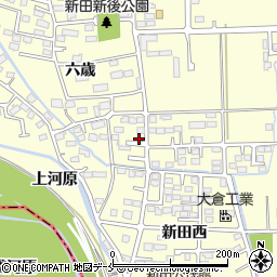 宮城県多賀城市新田北147-5周辺の地図