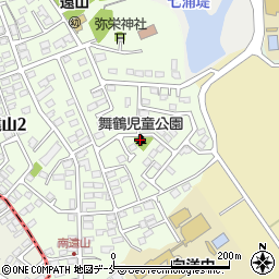 舞鶴児童公園周辺の地図