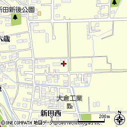 宮城県多賀城市新田北163周辺の地図
