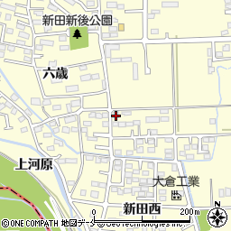 宮城県多賀城市新田北148-2周辺の地図