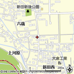 宮城県多賀城市新田北131-3周辺の地図