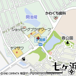 ダイソーヤマザワ汐見台店周辺の地図