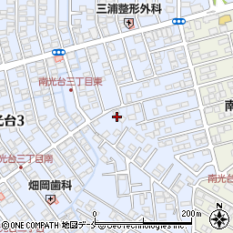 宮城県仙台市泉区南光台2丁目21周辺の地図