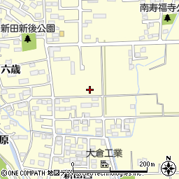 宮城県多賀城市新田周辺の地図