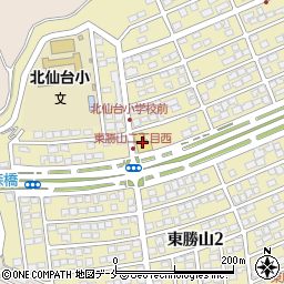 ＨｏｎｄａＣａｒｓ宮城中央東勝山店周辺の地図