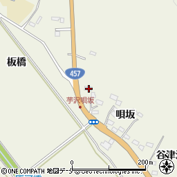 宮城県仙台市青葉区芋沢唄坂6周辺の地図