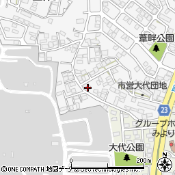 株式会社仙台美装　多賀城営業所周辺の地図
