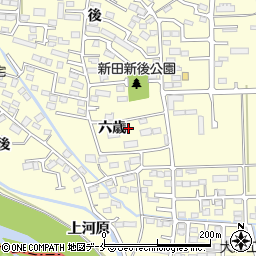 宮城県多賀城市新田六歳7周辺の地図