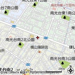 矢口薬局　南光台店周辺の地図