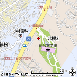 [葬儀場]仙台北斎場 清月記周辺の地図