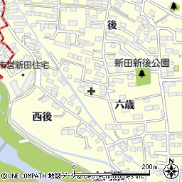 宮城県多賀城市新田六歳1-21周辺の地図