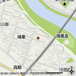 鈴木和裁研究所周辺の地図