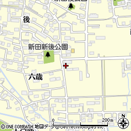宮城県多賀城市新田北6周辺の地図