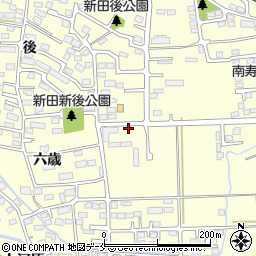 宮城県多賀城市新田北2周辺の地図