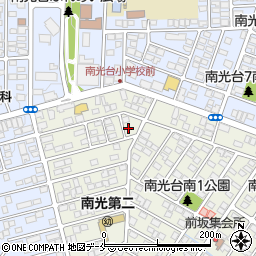 ほっともっと仙台南光台店周辺の地図