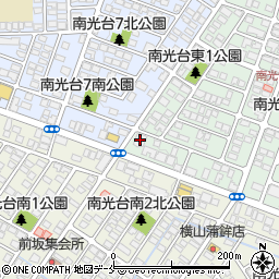 杜の都信用金庫南光台支店周辺の地図