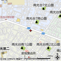 ごんきやセレモニア南光台椿会館周辺の地図