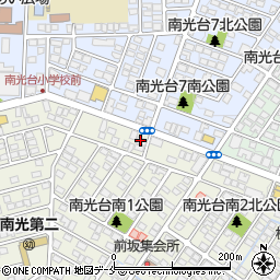 宮城野　南光台店周辺の地図