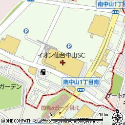ゆうちょ銀行イオン仙台中山店内出張所 ＡＴＭ周辺の地図
