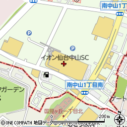 幸楽苑イオン仙台中山店周辺の地図