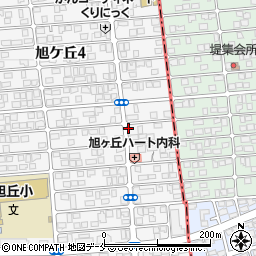 タイムズ仙台旭ヶ丘第５駐車場周辺の地図