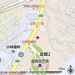 五光宇都宮仙台支店周辺の地図