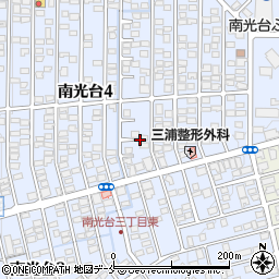 宮城県仙台市泉区南光台4丁目11周辺の地図