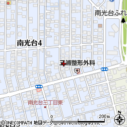 宮城県仙台市泉区南光台周辺の地図